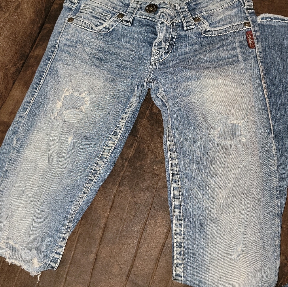 Silver jean - Picture 2 of 3